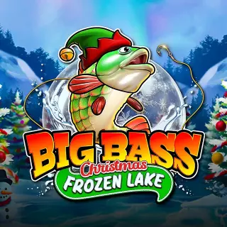 Experience big bass christmas frozen lake
