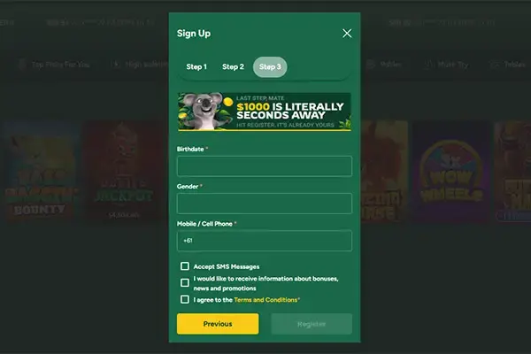 Fair Go Steps 4